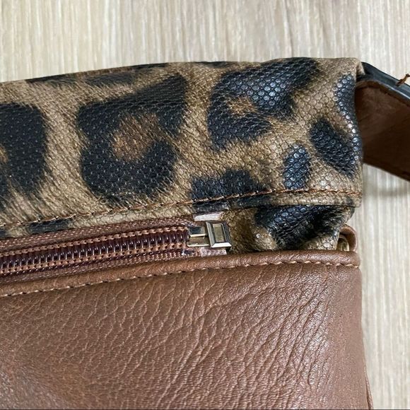 Giorgio Fiorelli brown double trap shoulder bag - Picture 5 of 12